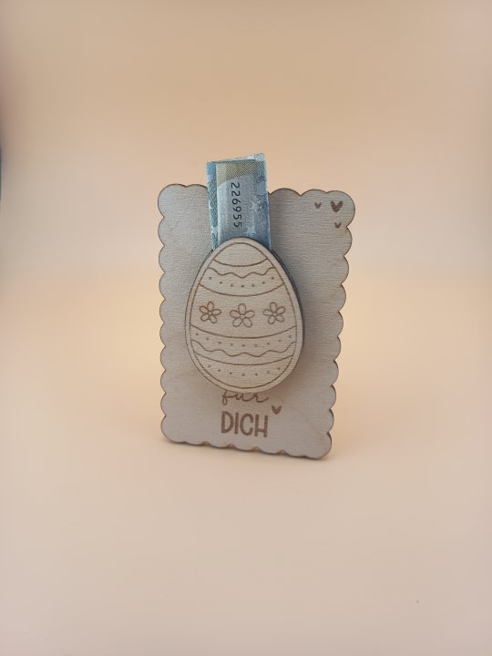 Geldgeschenk Osterei