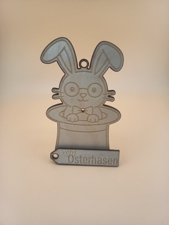 Geschenkanhänger Osterhase